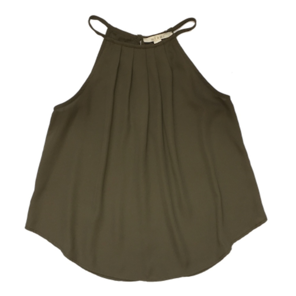 Olive Green Halter Small